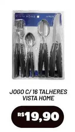Royal Supermercados jogo c/ 16 talheres vista home oferta