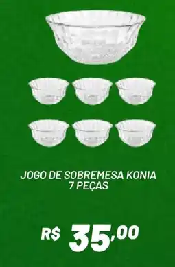 Royal Supermercados Jogo de sobremesa konia oferta