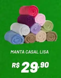 Royal Supermercados Manta casal lisa oferta