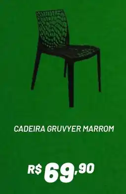 Royal Supermercados cadeira gruvyer marrom oferta
