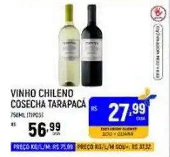 Vinho chileno cosecha tarapaca