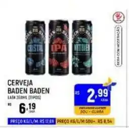 Supermercado Guará Cerveja baden baden oferta