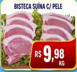 Compre Bem bisteca suína c/ pele oferta