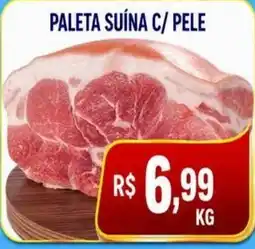 Compre Bem Paleta suína c/ pele oferta