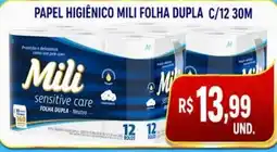 Compre Bem Papel higiênico mili folha dupla oferta