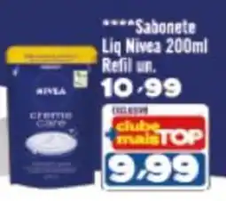 Rede Top Sabonete liq nivea refil oferta