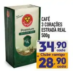 Supermercados Avenida Café 3 corações premium estrada real oferta