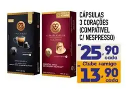 Supermercados Avenida Cápsulas 3 corações oferta