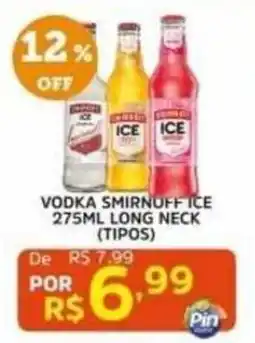 Pinheiro Supermercado Vodka smirnoff ice oferta