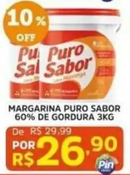 Pinheiro Supermercado Margarina puro sabor oferta