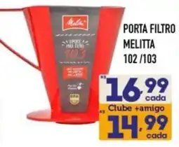 Supermercados Avenida Porta filtro melitta oferta