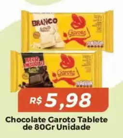 Mart Minas Chocolate garoto tablete oferta