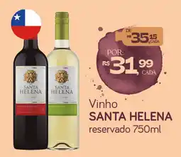 Cometa Supermercados Vinho santa helena reservado oferta