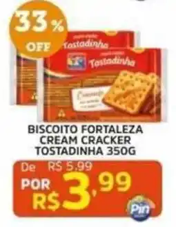 Pinheiro Supermercado Biscoito fortaleza cream cracker tostadinha oferta