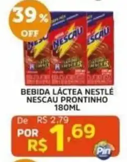 Pinheiro Supermercado bebida láctea nestlé nescau prontinho oferta