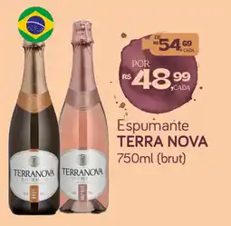 Cometa Supermercados Espumante terra nova oferta
