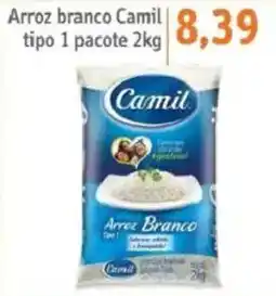 Sonda Arroz branco Camil tipo 1 pacote 2kg oferta