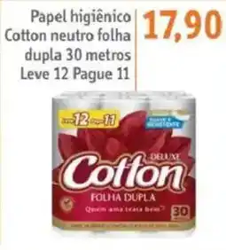Sonda Papel higiênico cotton neutro folha dupla oferta