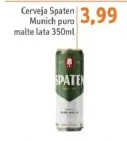 Sonda Cerveja spaten munich puro malte lata oferta