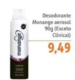 Sonda Desodorante Monange aerosol oferta