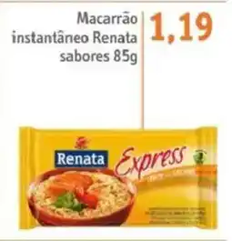 Sonda Macarrão instantâneo Renata sabores oferta