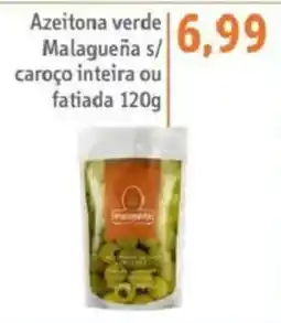 Sonda Azeitona verde Malagueña s/ caroço inteira ou fatiada oferta