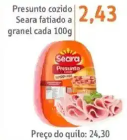 Sonda Presunto cozido Seara fatiado a granel oferta