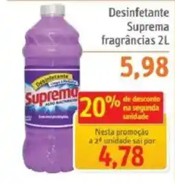 Sonda Desinfetante suprema fragrâncias oferta
