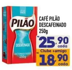 Supermercados Avenida Café pilão descafeinado oferta