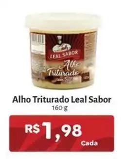 Novo Atacarejo Alho Triturado Leal Sabor oferta