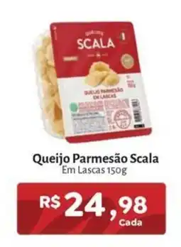 Novo Atacarejo Queijo Parmesão Scala Em Lascas oferta