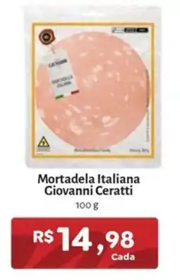 Novo Atacarejo Mortadela Italiana Giovanni Ceratti oferta