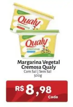 Novo Atacarejo Margarina vegetal cremosa qualy oferta