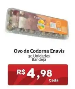Novo Atacarejo Ovo de Codorna Enavis oferta