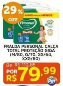 Pinheiro Supermercado Frada personal calca total protecao giga oferta