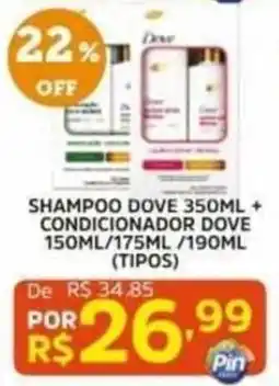 Pinheiro Supermercado Shampoo dove condicionador dove oferta