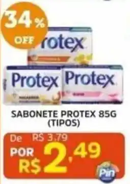 Pinheiro Supermercado Sabonete protex 85g oferta