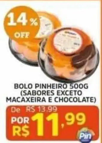Pinheiro Supermercado Bolo pinheiro oferta