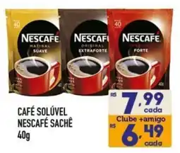 Supermercados Avenida Café solúvel nescafé sachê oferta