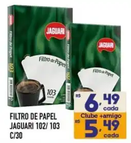 Supermercados Avenida Filtro De Papel Jaguari 102/ 103 C/30 oferta