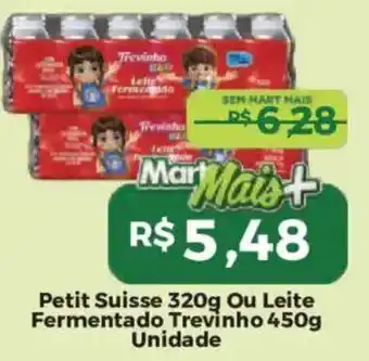 Petit Suisse Ou Leite Fermentado Trevinho