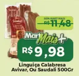 Mart Minas Linguiça Calabresa oferta