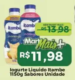 Mart Minas Iogurte liquido itambe sabores oferta