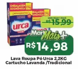 Mart Minas Lava Roupa Pó Urca oferta