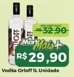 Mart Minas Vodka orloff 1l unidade oferta