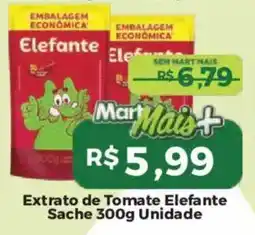 Mart Minas extrato de tomate elefante oferta