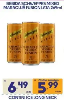 Supermercados Avenida Bebida schweppes mixed maracujá fusion oferta