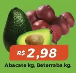 Mart Minas Abacate kg, Beterraba kg. oferta