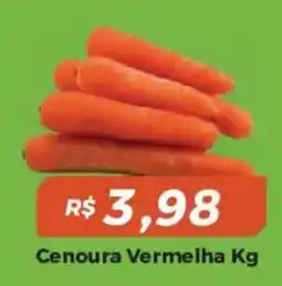 Mart Minas Cenoura Vermelha Kg oferta
