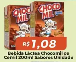 Mart Minas Bebida Láctea Chocomil ou Cemil oferta